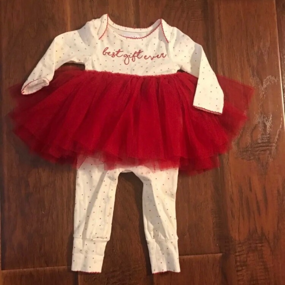 NWOT Mud Pie One Piece Set Size 3-6 M